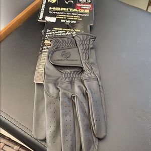 Heritage performance riding gloves